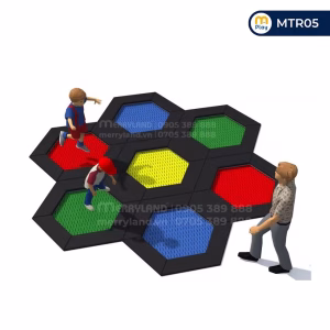 Bạt nhún trampoline cao cấp MTR05 - Đồ chơi ngoài trời Merryland