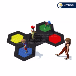 Bạt nhún trampoline cao cấp MTR06 - Đồ chơi ngoài trời Merryland
