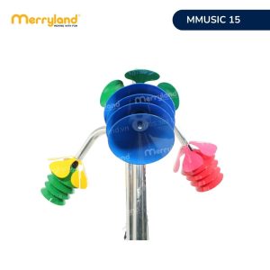 Bộ gõ Âm Nhạc Nhịp Điệu Bông Hoa - MMUSIC 15 - Đồ chơi ngoài trời mầm non Merryland