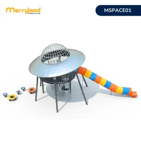Cầu trượt liên hoàn cao cấp MSPACE01 (Chủ đề vũ trụ) - Cầu trượt Merryland