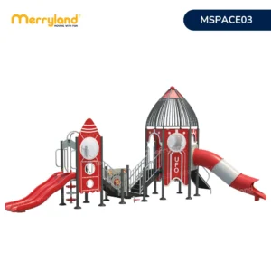 Cầu trượt liên hoàn cao cấp MSPACE03 (Chủ đề vũ trụ) - Cầu trượt Merryland